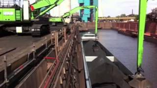 GUD Duisburg,  Synchronumschlag mit 2 Sennebogen 870