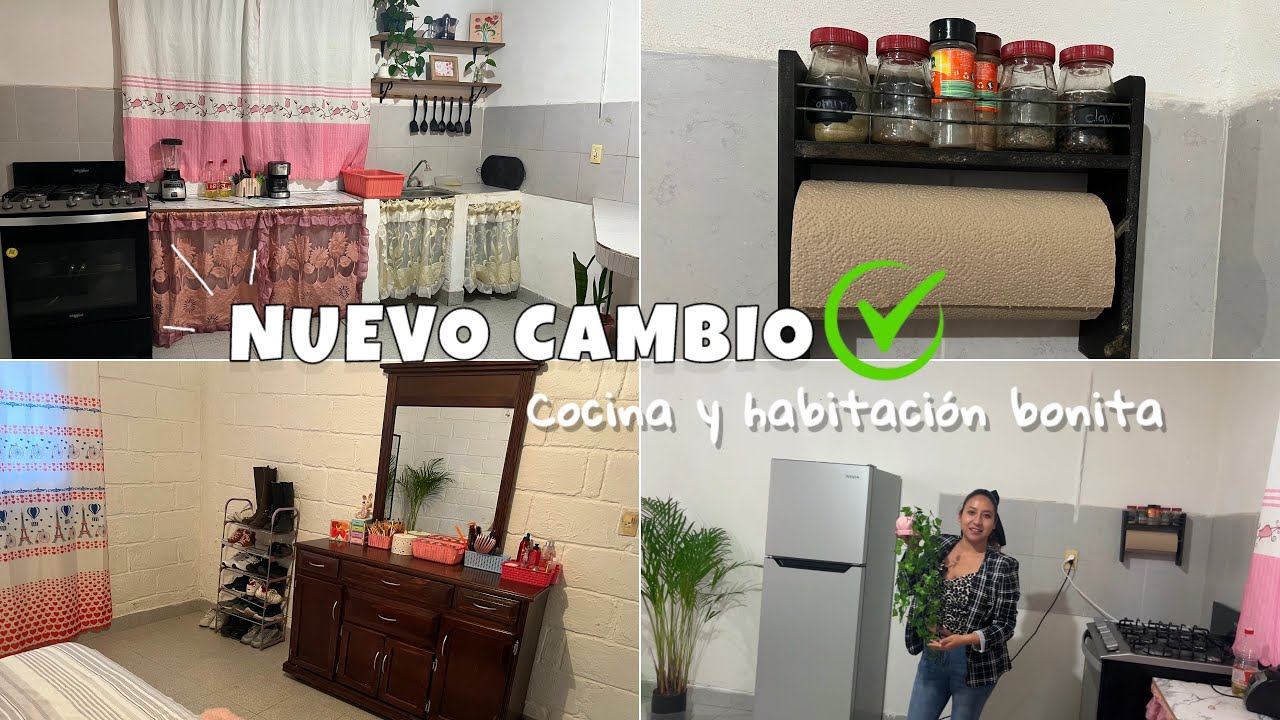 NUEVO ESPECIERO 🫙CORTINAS debajo de la TARJA || decoración sencilla ✅