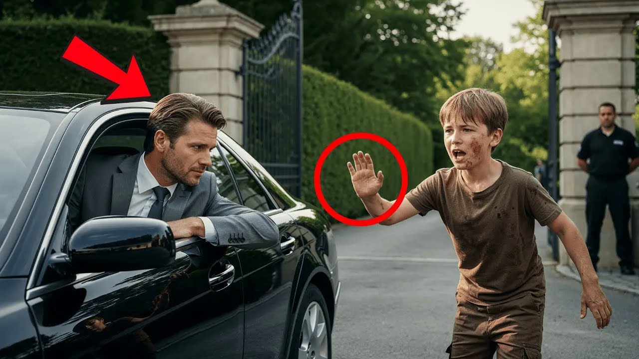 Fahr Nicht! Deine Frau Hat Die Bremsen Durchgeschnitten! — Sagte Ein Obdachloser Junge Zum Millionär