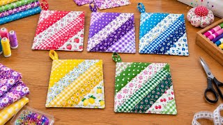 They were just pieces of fabric… Look at the final result! 😱❤️