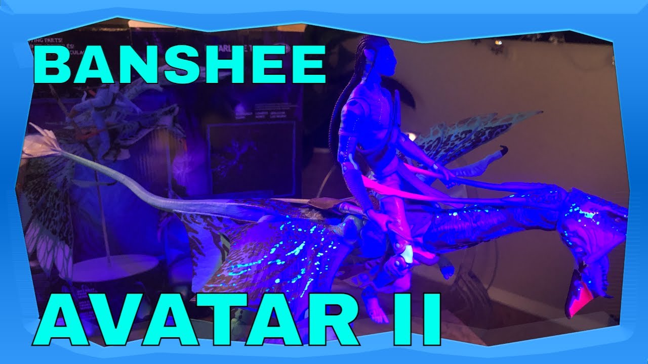 L’incroyable Jake Sully’s Banshee Disney Avatar figurine unboxing par Marctrooper