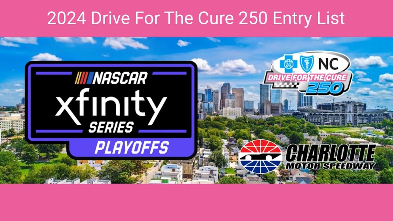 2024 Drive For The Cure 250 Entry List