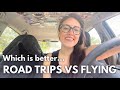 Travel battle road trips versus flying who wins  katie carney