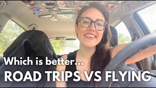 TRAVEL BATTLE: road trips versus flying... who wins? | Katie Carney