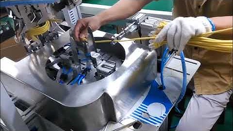 Ethernet Cable Coiler Winding and Tying Machine WL-BM0