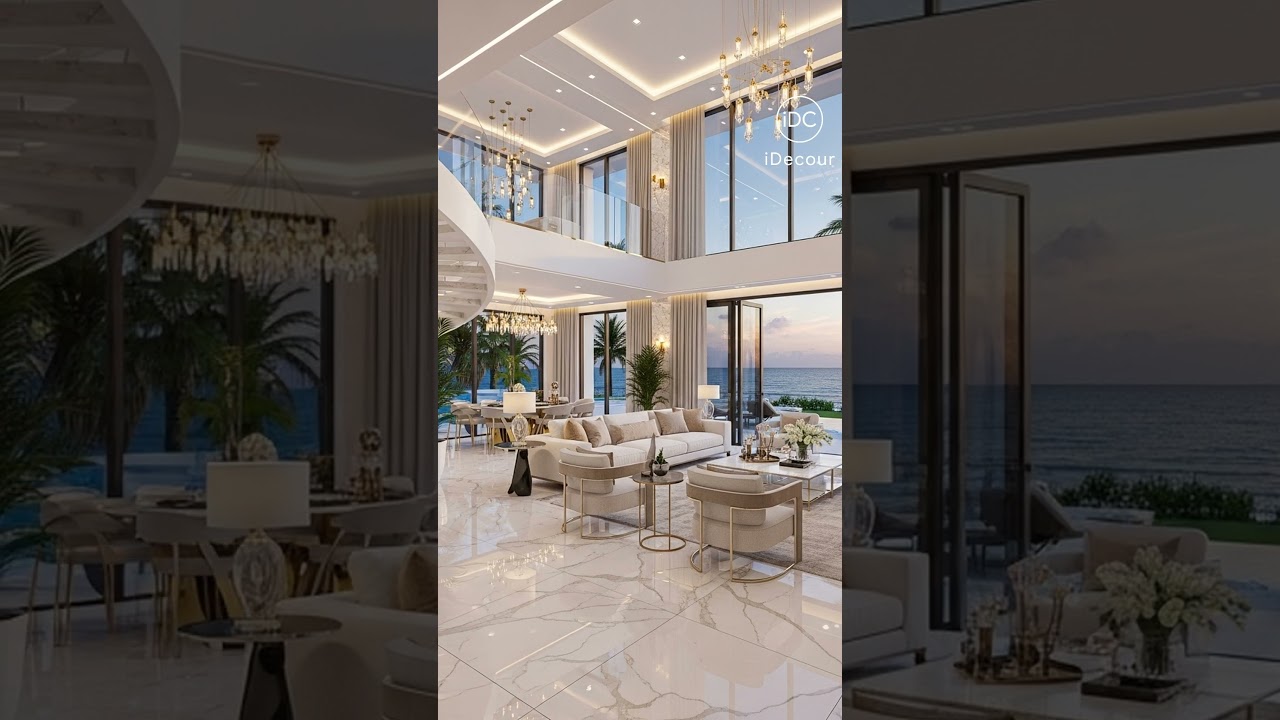 Oceanfront Opulence: Grand Modern Living Redefined 