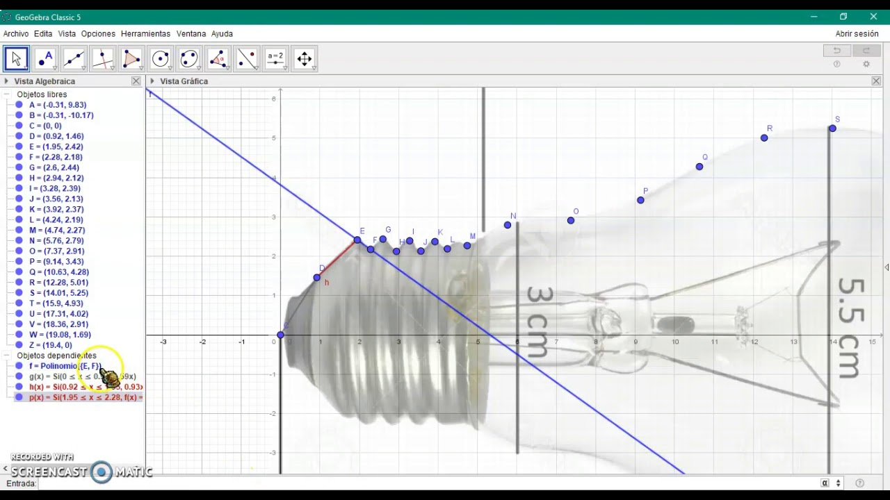 Tutorial GeoGebra - para hacer un objeto en 3d