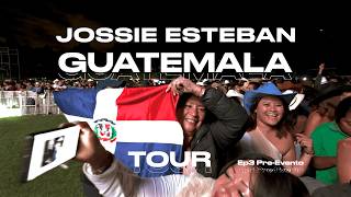 De camino al Estadio La Revolución en Guatemala
