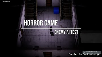 Horror game Devlog - Enemy AI test in Unreal Engine 5