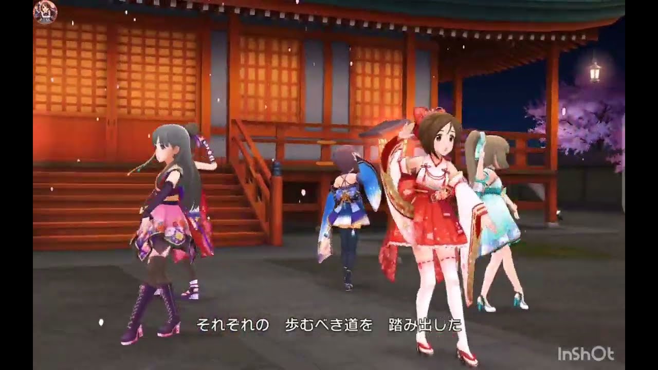 デレステMV 桜の頃 3Dリッチ