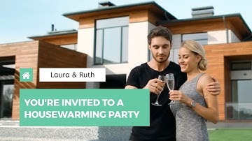 Free Housewarming Invite Video Template (Customizable) - FlexClip