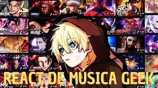 REACT RAP GEEK #14 (MANDE SUA MUSICA!!)