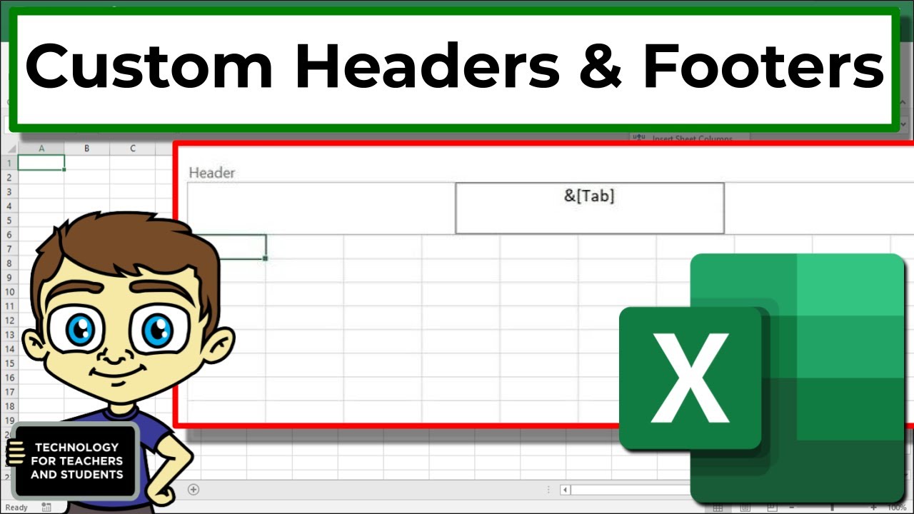 Create Custom Headers and Footers in Excel