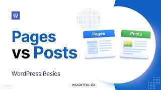WordPress Pages vs Posts Explained (Beginner Guide)