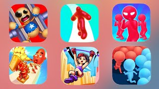 KICK THE BUDDY vs Blob Runner 3D vs Join & Clash vs Sandwich Runner vs Roof Rails vs Count Masters screenshot 5