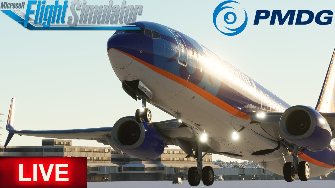 (LIVE) MSFS PMDG 737-800 MINNEAPOLIS - MONTEGO BAY JAMAICA (FULL FLIGHT ...