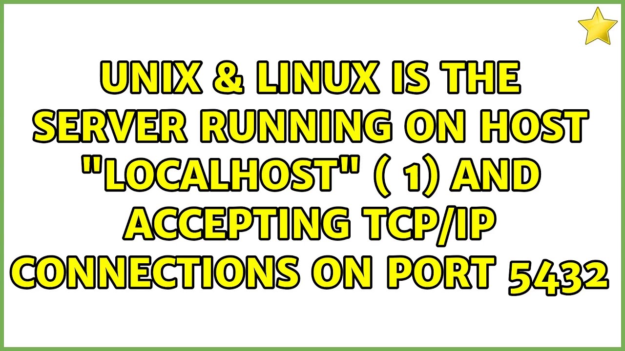 Django is the Server Running on that host and accepting TCP/IP connections?. Tcp ip connections on port 5432