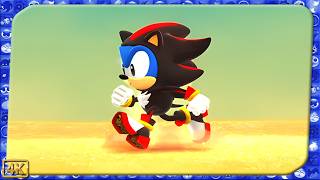 Sonic Superstars ⁴ᴷ Sand Sanctuary Zone (Shadow Sonic)