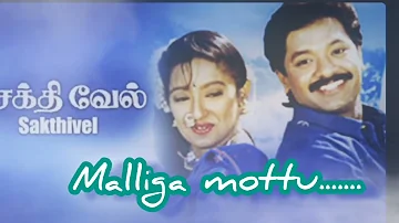 Malliga mottu 💝manasa thottu song || tamil melody song|| Sakthivel movie 🎼🎵🎧