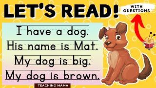 Let's Read! | Reading Comprehension | Kinder and Grade 1 | Teaching Mama screenshot 5