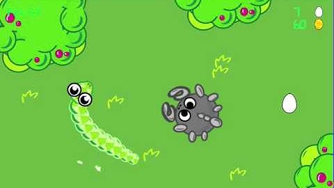 Snake game test: Box2D Particle System