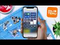 Cómo hacer un iPhone SUPER BARATO🤯 Comprando las PIEZAS en TEMU😲| Español 2025