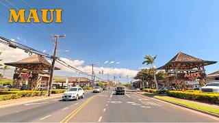 Kihei Road Drive in Maui, Hawaii | 4K Scenic Coastal Drive