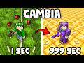 MINECRAFT MA IL MONDO CAMBIA OGNI SECONDO!