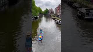 Paddle boarding in Amsterdam 🇳🇱 #supowaczpasja #amsterdam #sup #uonesport #standuppaddleboarding