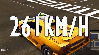 RECORD TOP SPEED 261KM/H | New York Taxi Simulator | HD screenshot 1