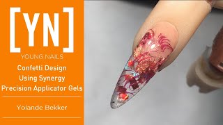 YN DEMO - CONFETTI ART WITH PREVISION SYNERGY GEL screenshot 5