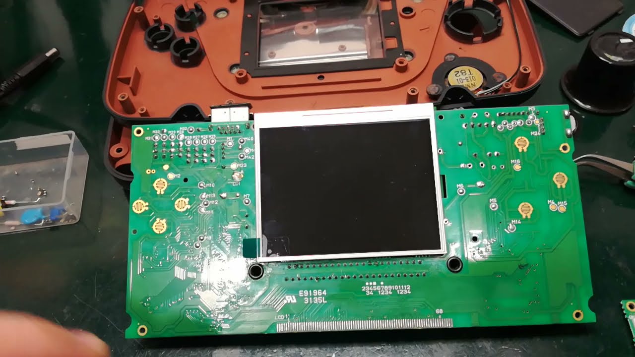 Game Gear installazione schermo MC Will LCD
