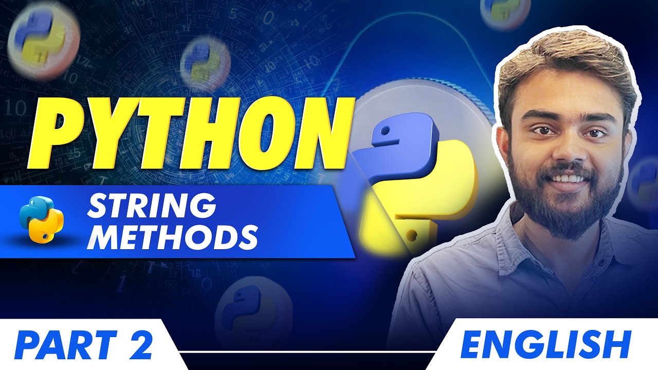string methods in python - YouTube