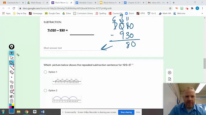 Hester Morning Math 80 Lesson