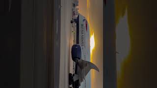 British Airways A350-1000 basking in that perfect sunset glow. Absolutely majestic. 🌇