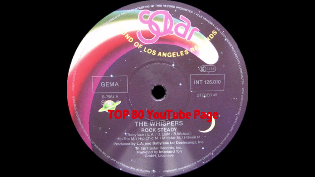 Whispers - Rock Steady (Extended Version) - YouTube