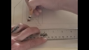 Letter Q in 2 Point Perspective