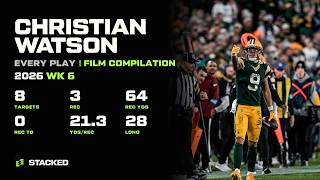 Christian Watson: Every Touch of 2026 Week 6 | Full Film Compilation