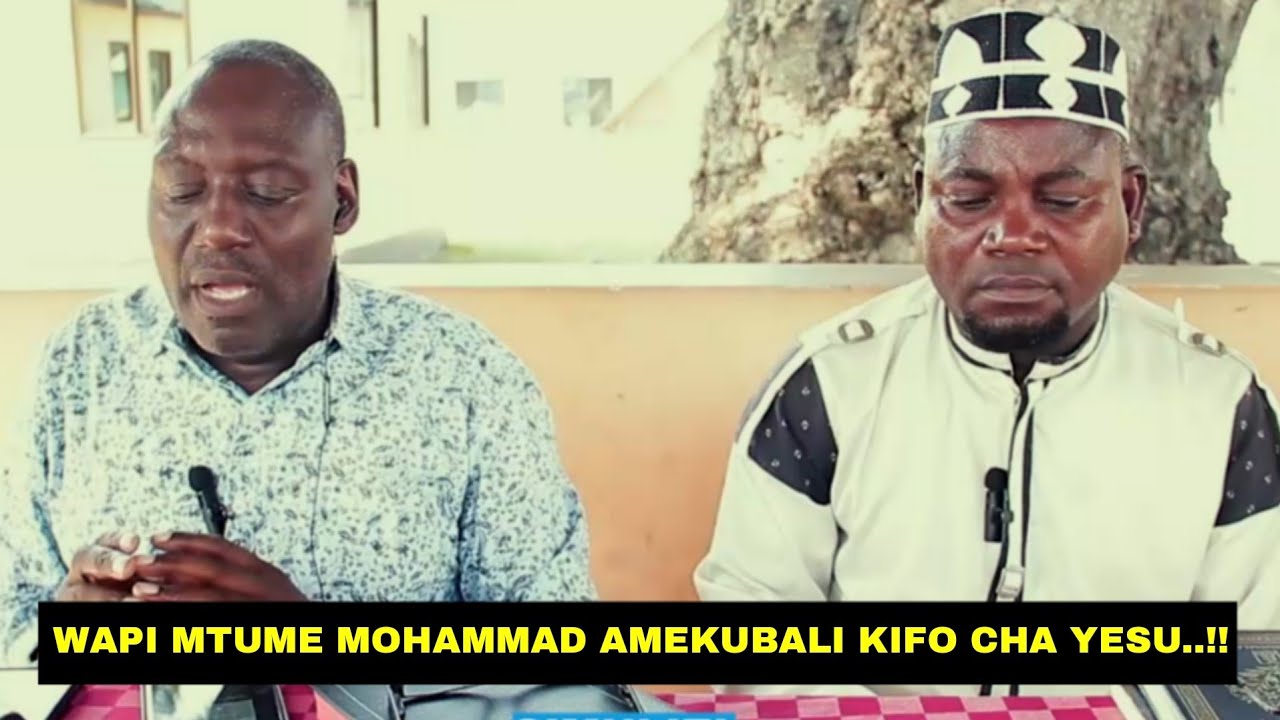 UST MBOGO AMUBANANISHA MWL DANIEL MWANKEMWA; MADA YA MTUME AMEKUBALI KIFO CHA YESU, QURAN INAPINGA