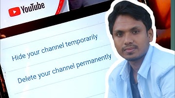 How to delete or remove Youtube channel: Step by step Guide | Hide channel for some days