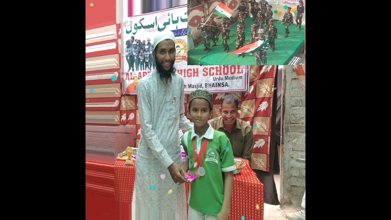 CONGRATULATIONS CEREMONY AL ARFAATH HIGH SCHOOL BHAINSA 