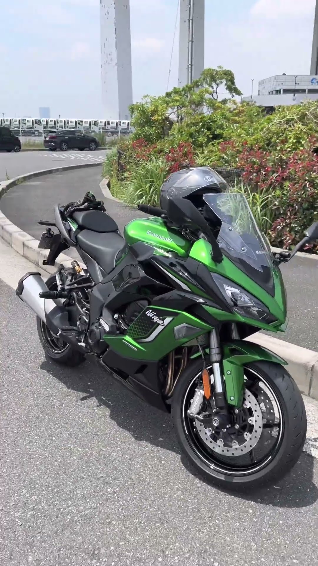 にしゃん ついに納車！Ninja 1100 SX SE 漢のカワサキ始動です笑 #kawasaki