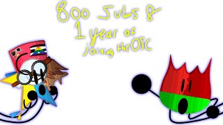 800 Subs & 1 Year Of Joining The Osc
