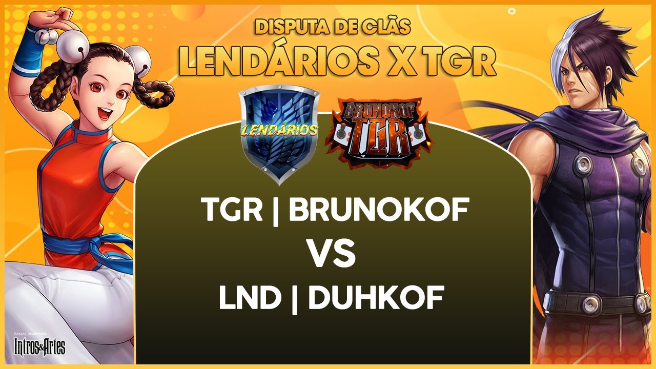 LND/DUHKOF VS TGR/BRUNOKOF (DESAFIO DE CLA ) TGR VS LENDARIOS (KOF2002UM)