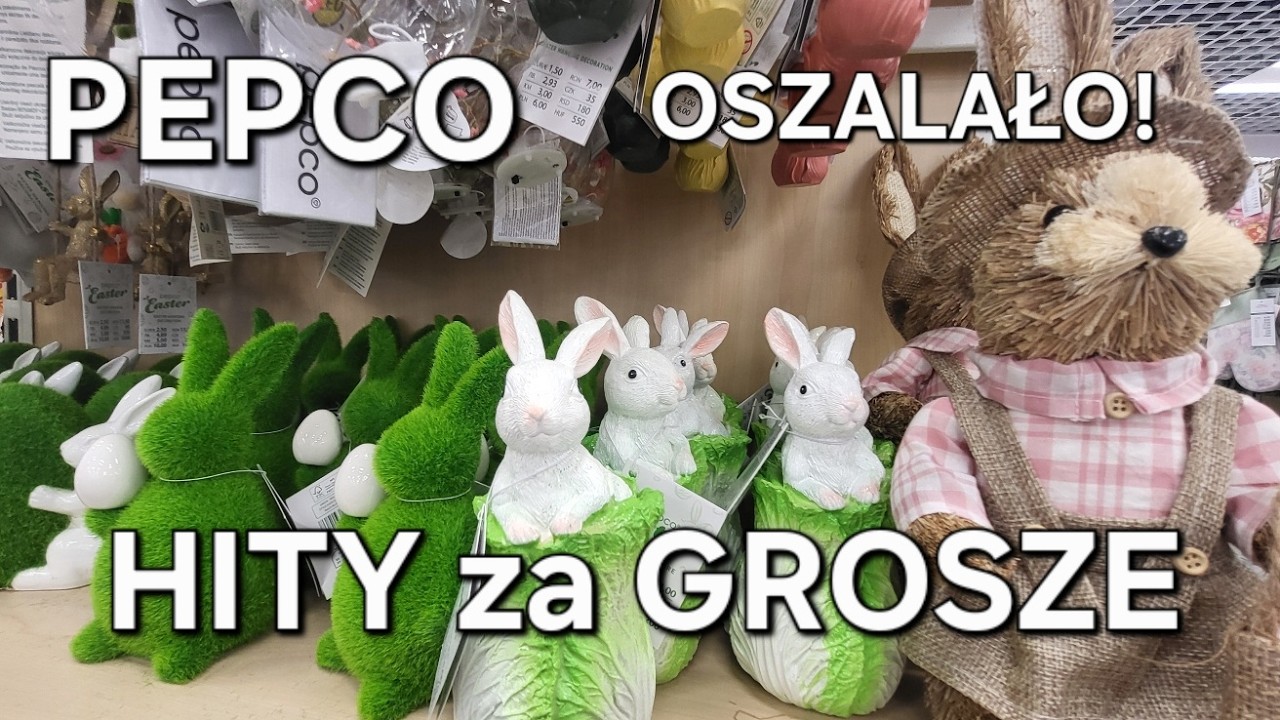 PEPCO🐰OSZALAŁO!😱HITY za GROSZE🛍️Nie przegap tego💁‍♀️Idealne dekoracje na wielkanocny stół!
