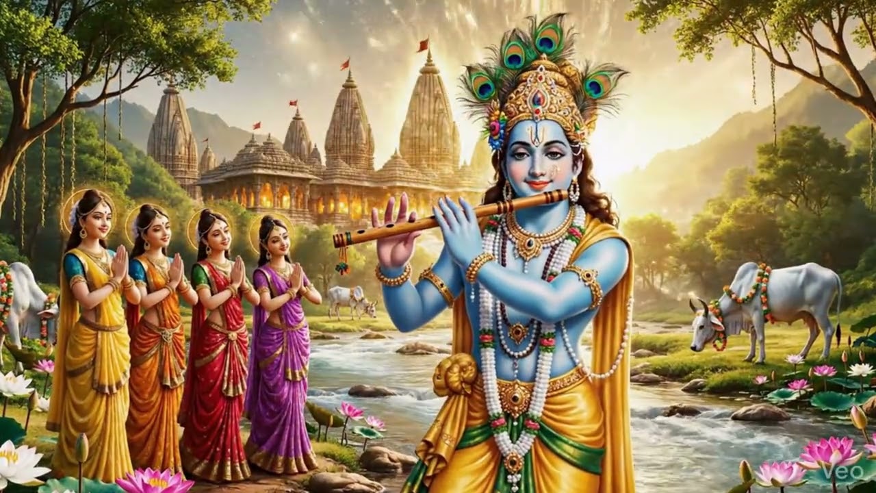 Shri Krishna Madhurastakam | Most Peaceful Bhajan | Spiritual Calm Music