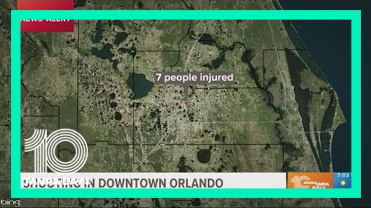 7 injured during shooting in downtown Orlando YouTube