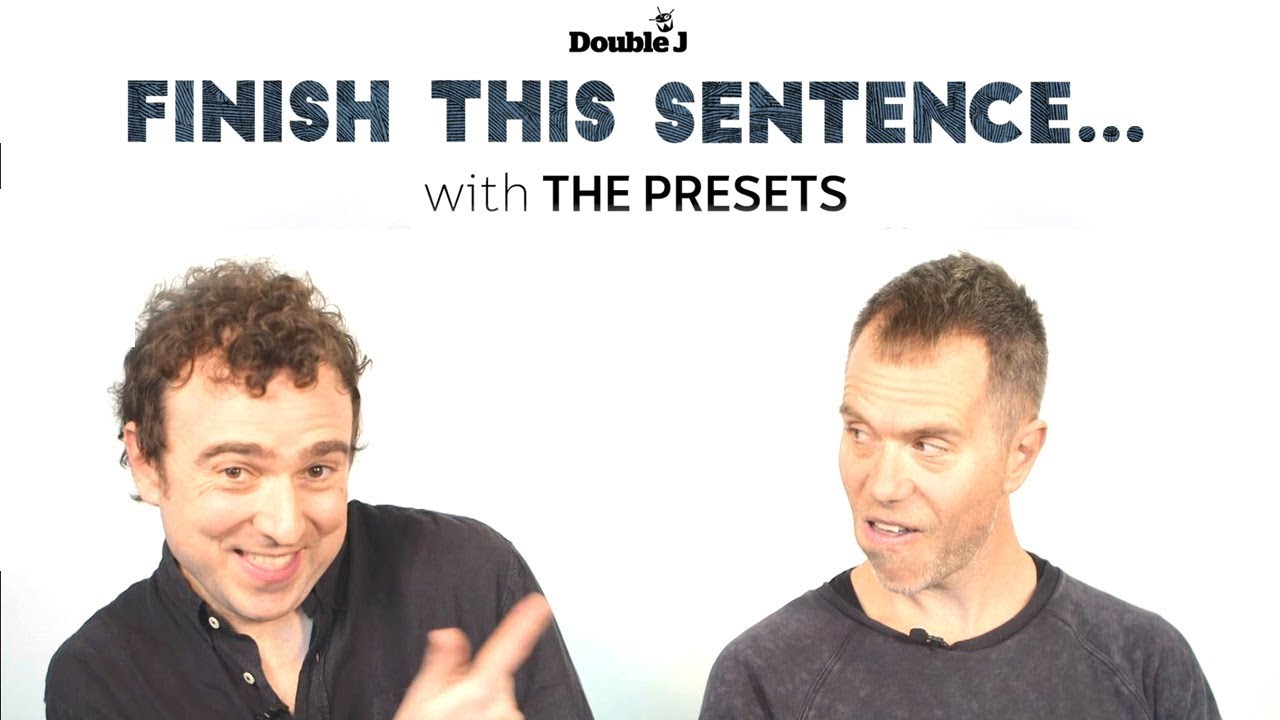 Finish This Sentence with The Presets adlı videoyu YouTube'da izle Finish This Sentence with The Presets adlı videoyu YouTube'da izle