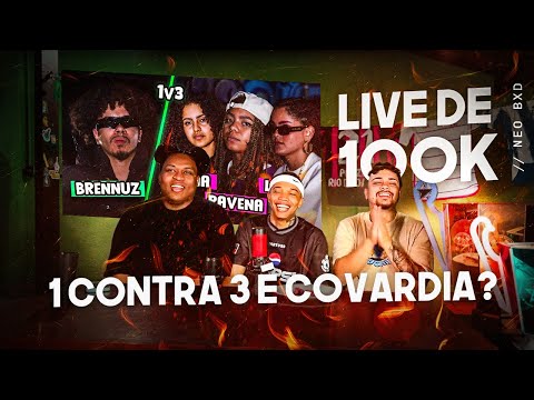 (1 CONTRA 3 🔥) NEO, TORVI E DEVILZINHA REAGEM A BRENNUZ X MARIA, RAVENA E LILI NA  BATALHA DA NORTE