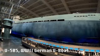 Famous Part 1 - WWII U-505 German Type IXC Submarine: 4K Walkthrough Net Worth